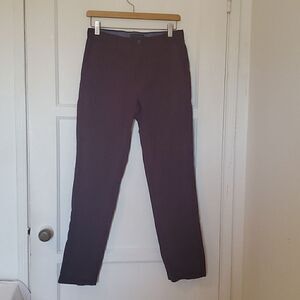 Banana Republic Aiden Chino Slim Fit Purple Men's Pants 29x32